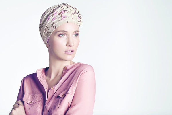 Azure Printed Turban