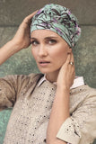 Azure Printed Turban
