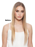 301T F-Top Blend 1" Tape -tab by WIGPRO: Hand Tied Human Hair Piece