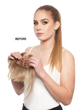 313F H Add-on, 3 clips by WIGPRO: Human Hair Piece