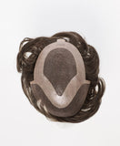 402 Men's System H by WIGPRO: Mono-Top Human Hair Topper