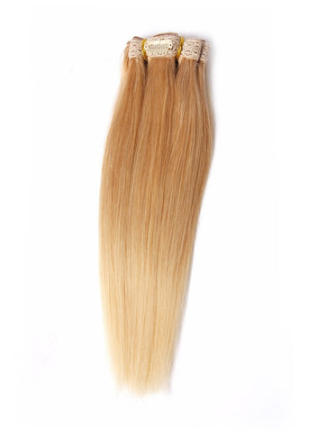 487C Clip-On 12" by WIPRO: Human Hair Extension