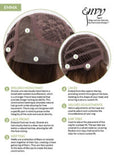 Emma| Envyhair | Human Hair Blend (Mono Part)