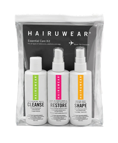 Essential Care Travel Kit (3.4 oz. ea.: CLEANSE shampoo, RESTORE conditioner, SHAPE pump spray)