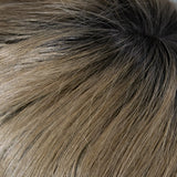 02-4 | Root 04/12 -  Dark Brown Root, the rest is Light Golden Brown